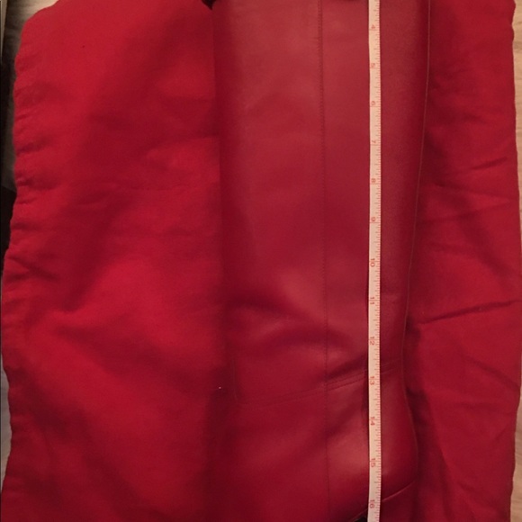 VALENTINO BOOTS-BURGUNDY RED - Picture 5 of 13